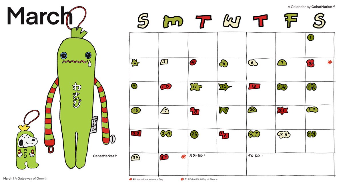 CehatMarket's tweet photo. 2025 Trinkets Calendar by CehatMarket

🍎 🗓️ 🧽 🛒 🧃 🥣

🔗 https://t.co/FBqb4cEodY

[like rt to use – personal use only] https://t.co/iec715hK8u
