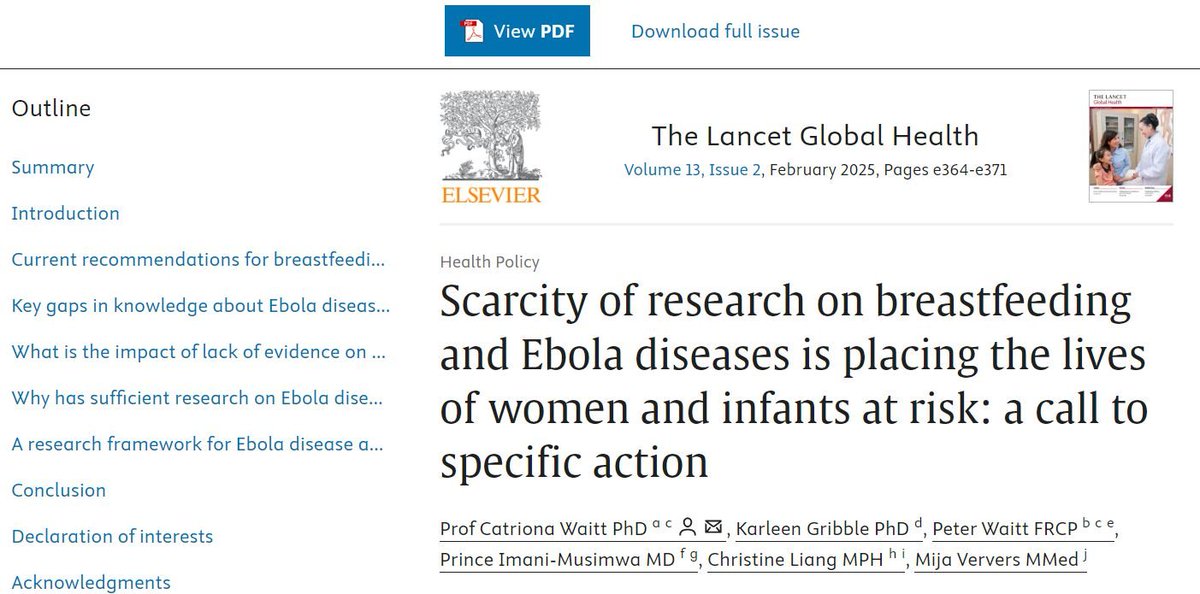 CatrionaWaitt's tweet photo. New paper celebration! In the context of Ebola, lack of evidence makes risk-benefit decisions for breastfeeding mothers &amp; their babies very difficult. Getting it wrong is risky! We summarise current knowledge and propose specific action. #AtTheEquatorUG

https://t.co/0lPb3TFQHE https://t.co/Cm4CRzGlPy