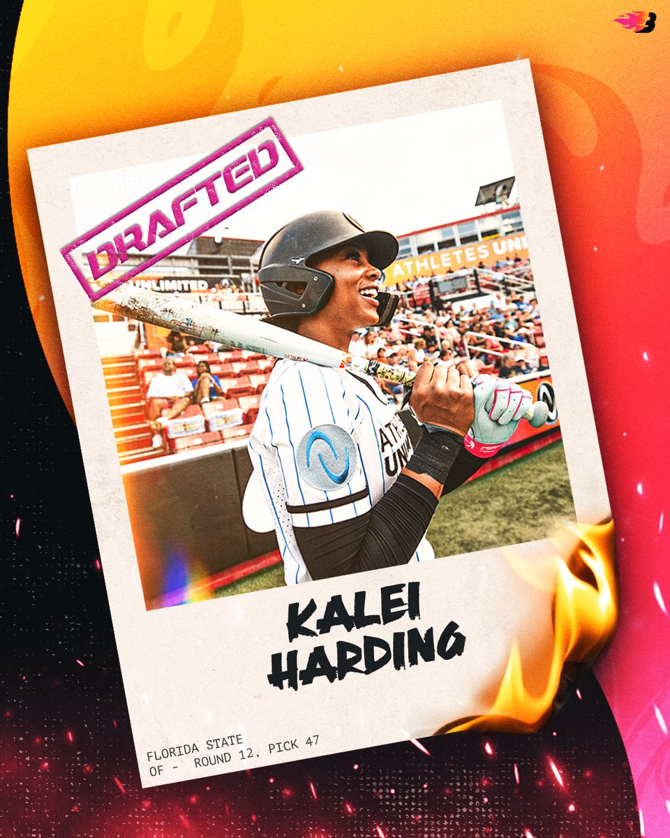 with the final pick in the 2025 Inaugural AUSL Draft the Blaze select … 

✨ <a href="/kaleiharding/">kalei</a> , from <a href="/FloridaState/">Florida State University</a>