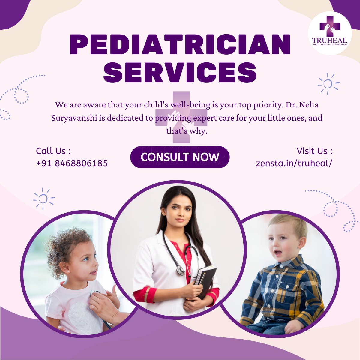 truhealhospital's tweet photo. From newborn care to pediatric emergencies, Dr. Neha ensures your child’s health is in the best hands.
Now accepting appointments!
TruHeal Hospital | Pediatric Excellence
#TruHealHospital #Pediatrics #ChildHealth #Doctor #HealthcareExperts https://t.co/vb92e7UmUo