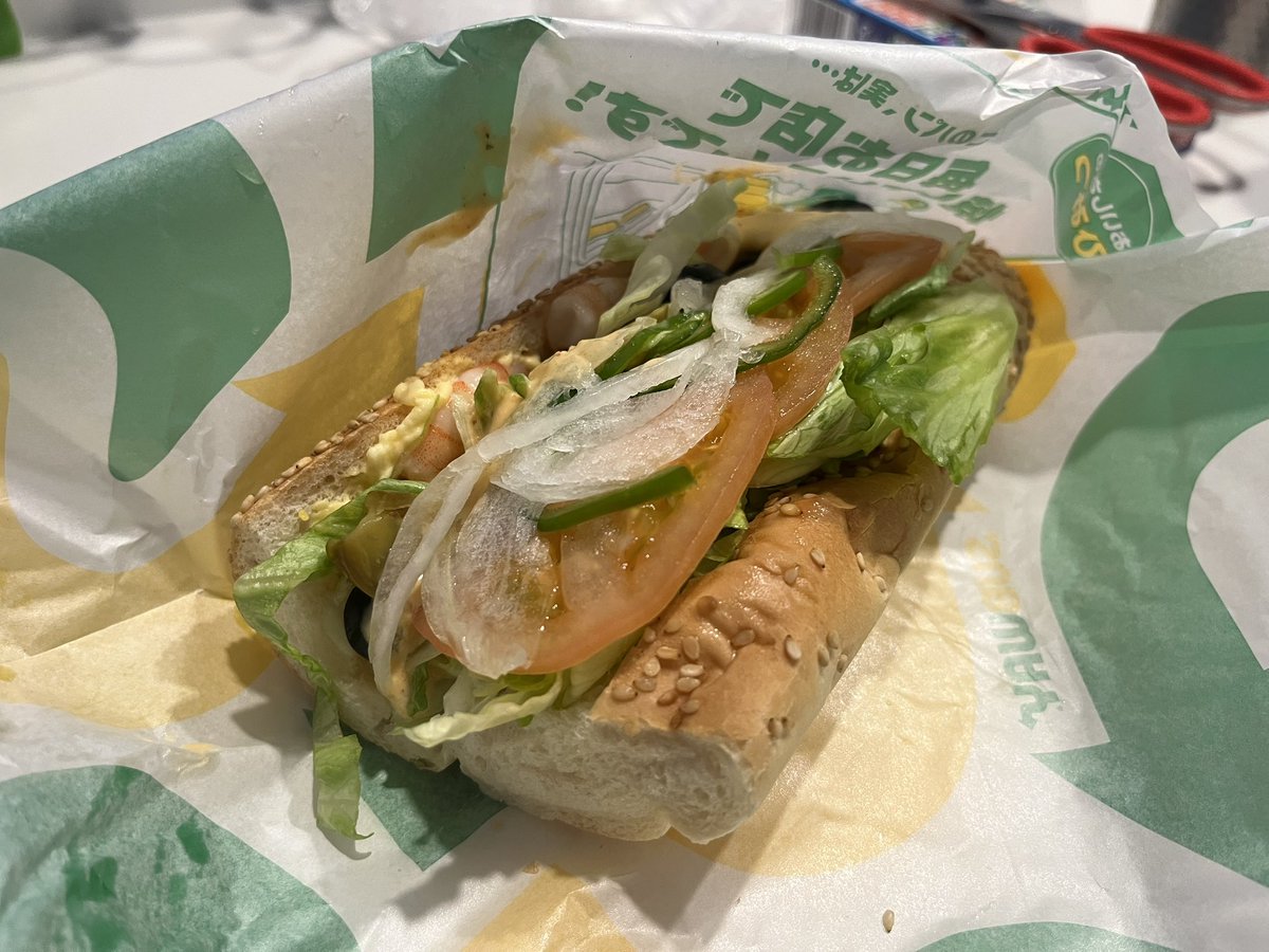 htm62's tweet photo. この前久しぶりに食べたえびたまも美味しかった🥹
チポトレの圧勝です🎖️
#チームサブウェイ2期生
#頑張れサブウェイ https://t.co/ojyY17GwVr