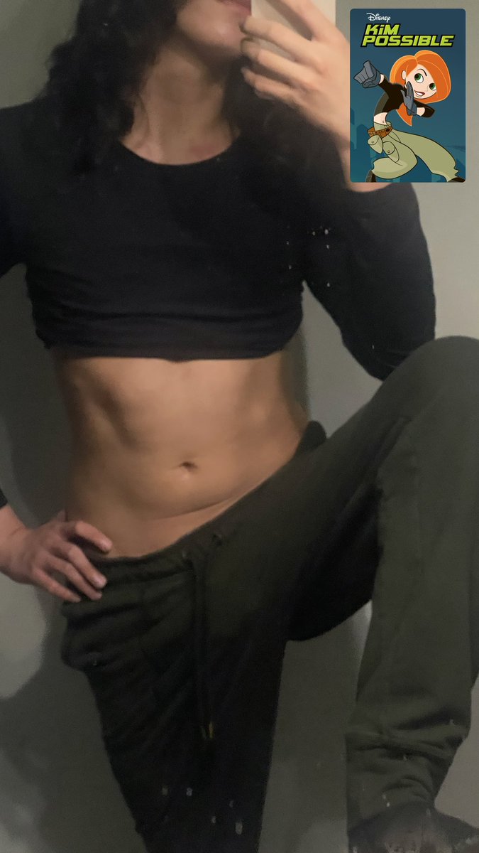Bell_the_catboy's tweet photo. Kim Possible inspired outfit (quick post) 

#Femboy #femboy #KimPossible #Twink #twink #Disney https://t.co/vL43RZQzNV