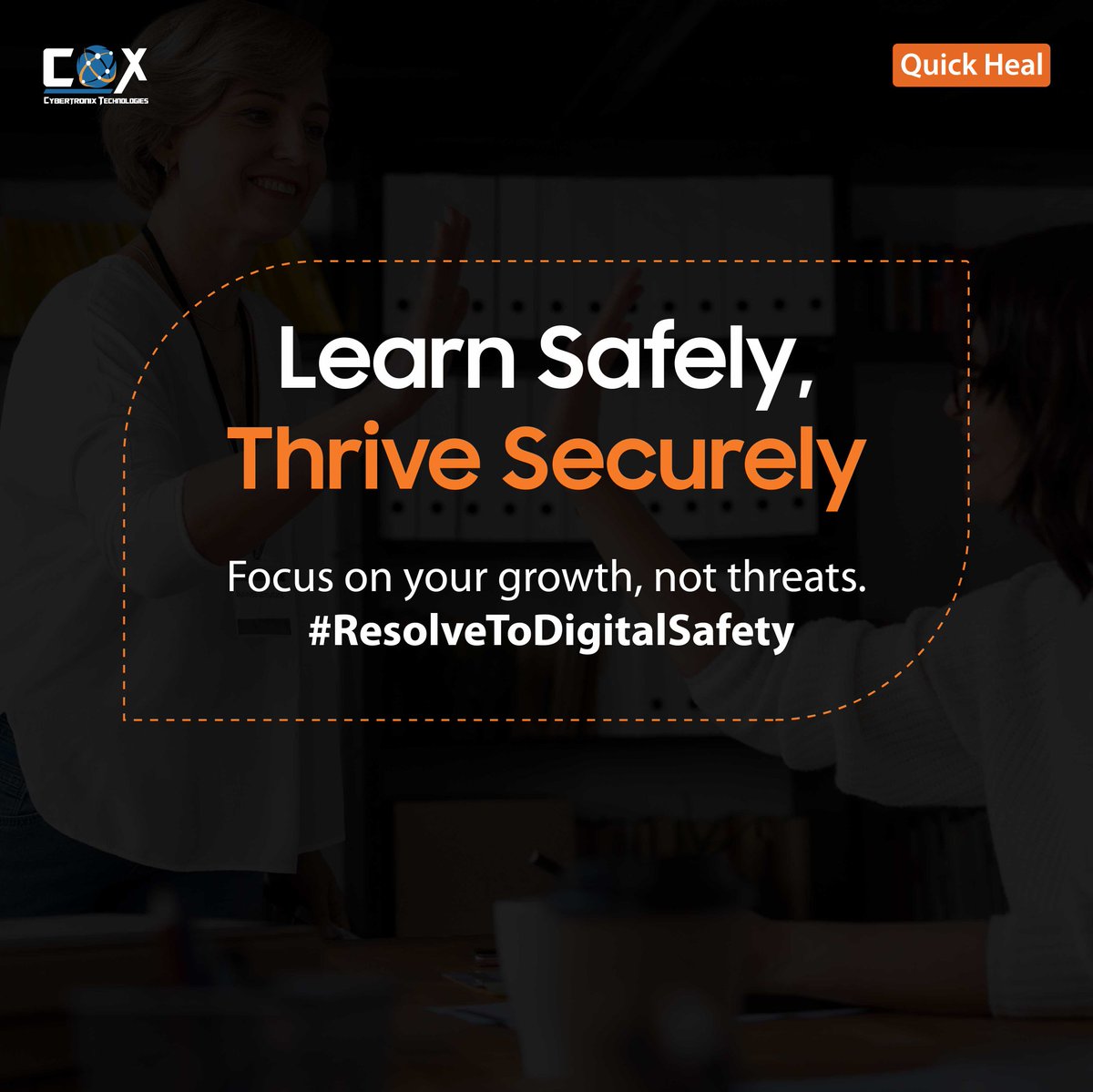 Hackers exploit e-learning platforms! 🛑📚 Stay safe with Quick Heal Total Security—blocks phishing, malware &amp; secures transactions.

🛒 Available on Amazon, Noon &amp; Carrefour!
🎁 Try free: quickheal.cybertronixllc.com

#ResolveToDigitalSafety #CybertronixTechnologiesLLC #QuickHeal