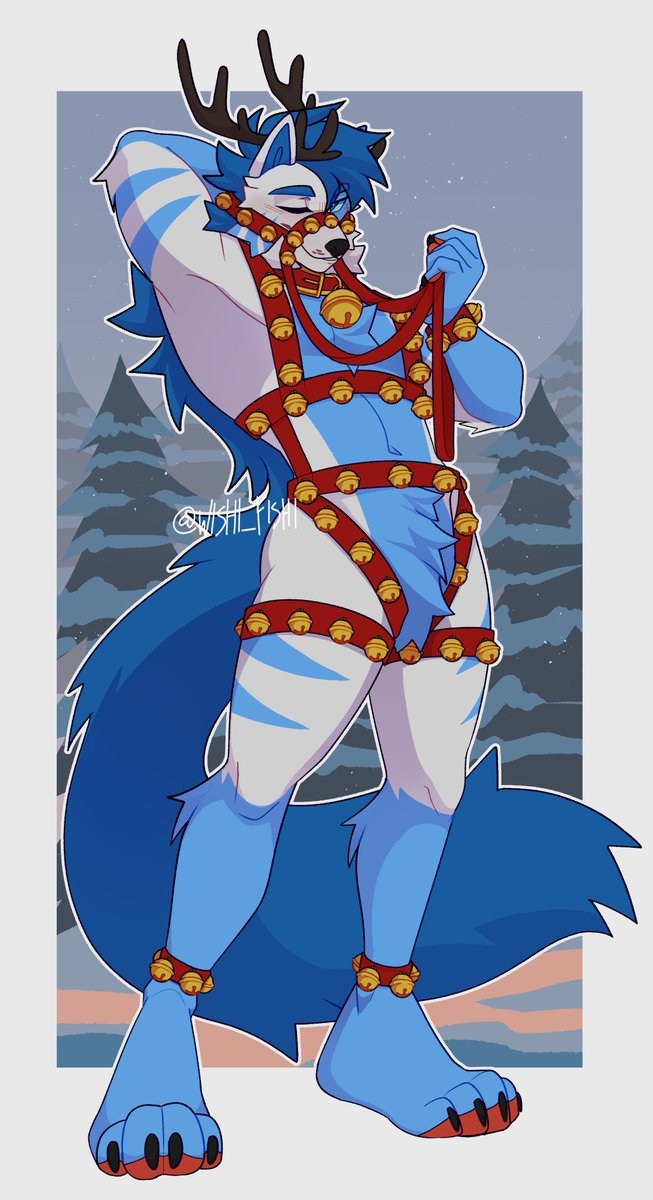 Geared up and ready for a ride. Who wants to go for a round 

Art by the lovely: <a href="/Wishi_Fishi/">fishi 🐟</a> 
18+ version below