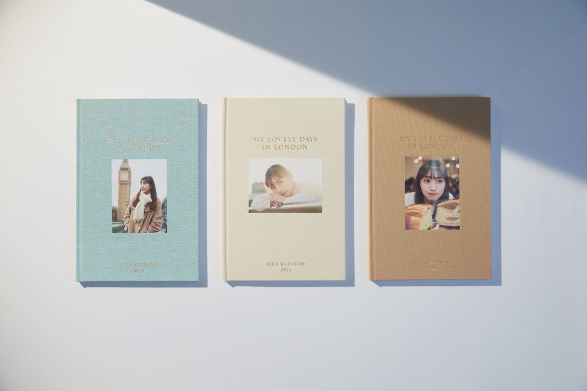 元櫻坂46渡辺梨加、写真集発売決定❗️ 『MY LOVELY DAYS IN LONDON』3