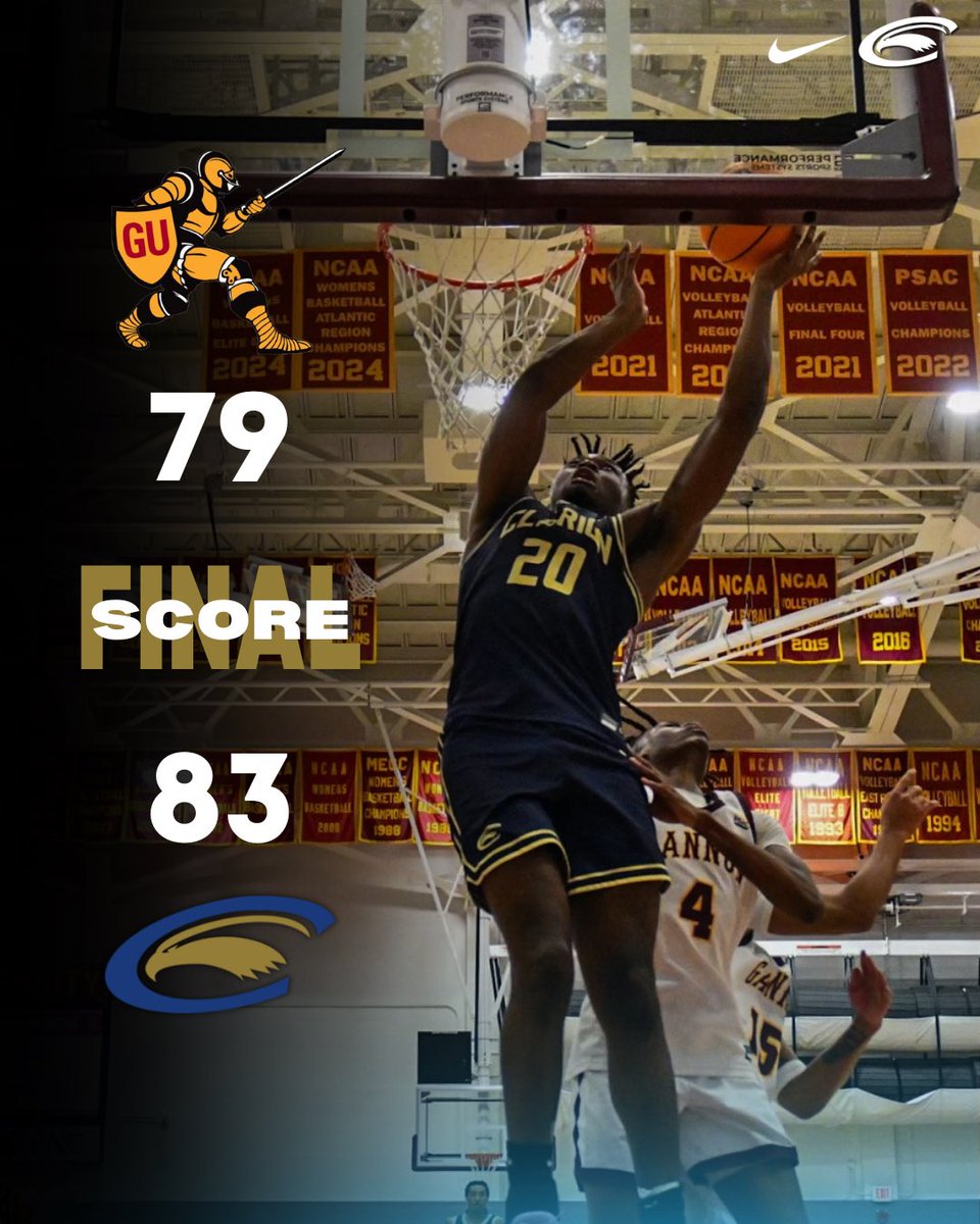 Clarion University Men's Basketball tweet media