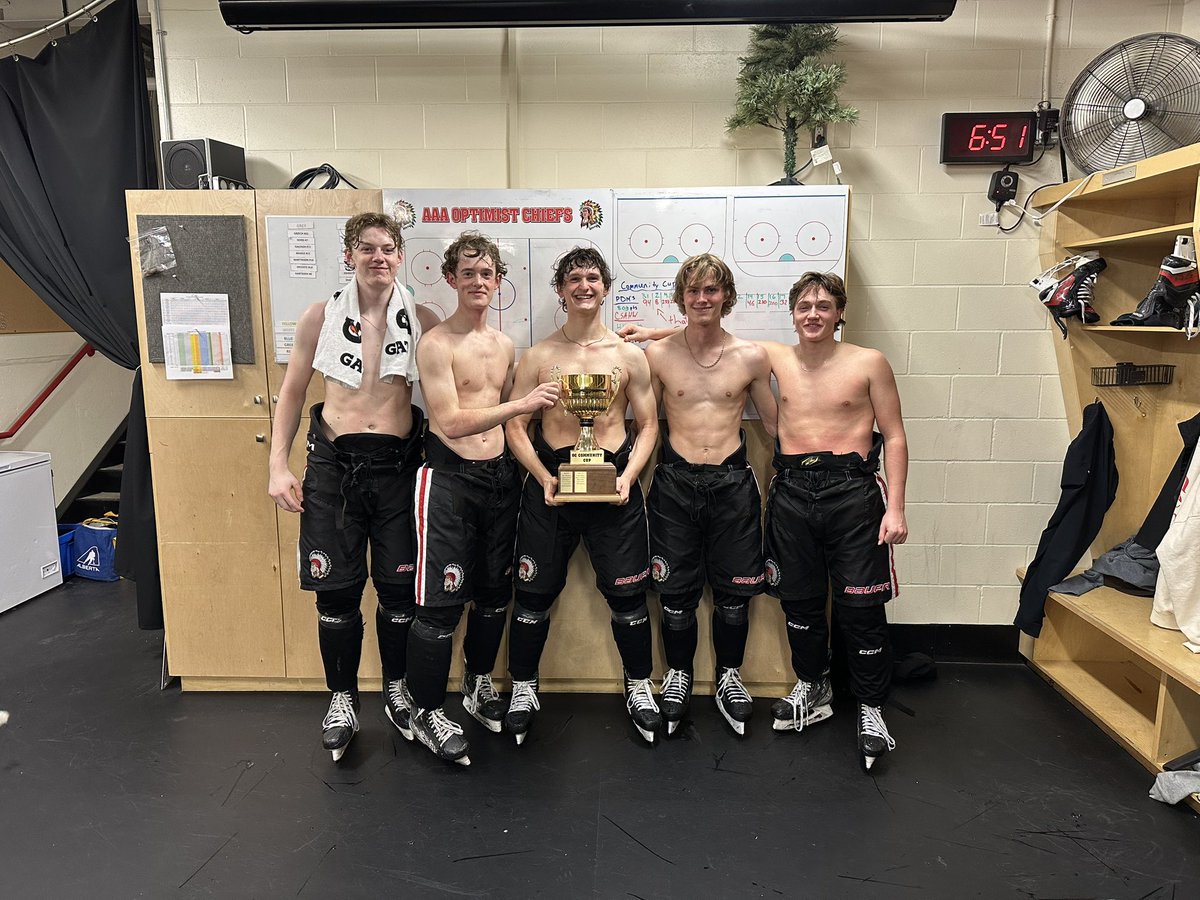 🏆 **4th Annual Community Cup Winners!** 🏆

Congratulations to Dermot Johnston, Treysen Miller, Brody Sharpe, Kyle Dodd, and Sullivan Hookey for winning the 4th Annual Community Cup!