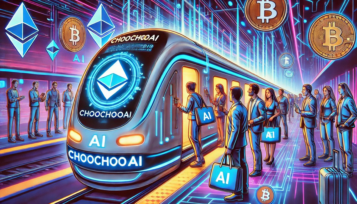 ChooChoo_AI's tweet photo. AI + Trains + Memes = $CHOOAI 🚂🤖 The perfect formula for success. Get in before this train is out of sight! 🚀

CA: 6d5U5NwUTP2iRUsL11Mn6sMw4RWwDBqbDacX21m4pump

#NextBigThing https://t.co/d2EyZkTJTN