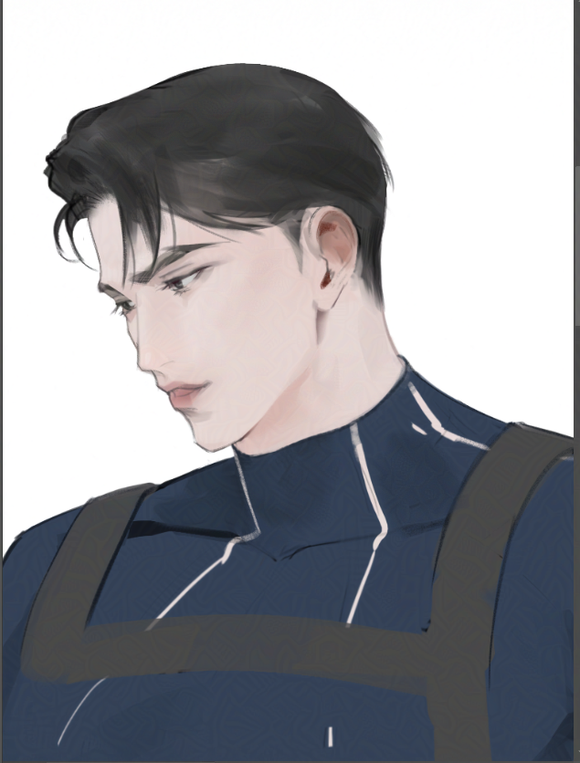 신해량 그릴 때
힘준 거                                          빠진 거