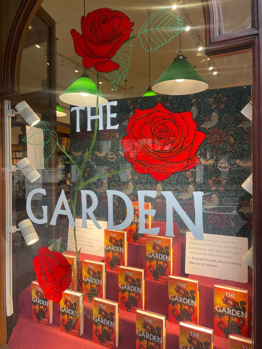 thenickbowling's tweet image. Incredible incredible window display for The Garden by @Dauntbooks. 

It’s out TODAY by the way. 

penguin.co.uk/books/460007/t…