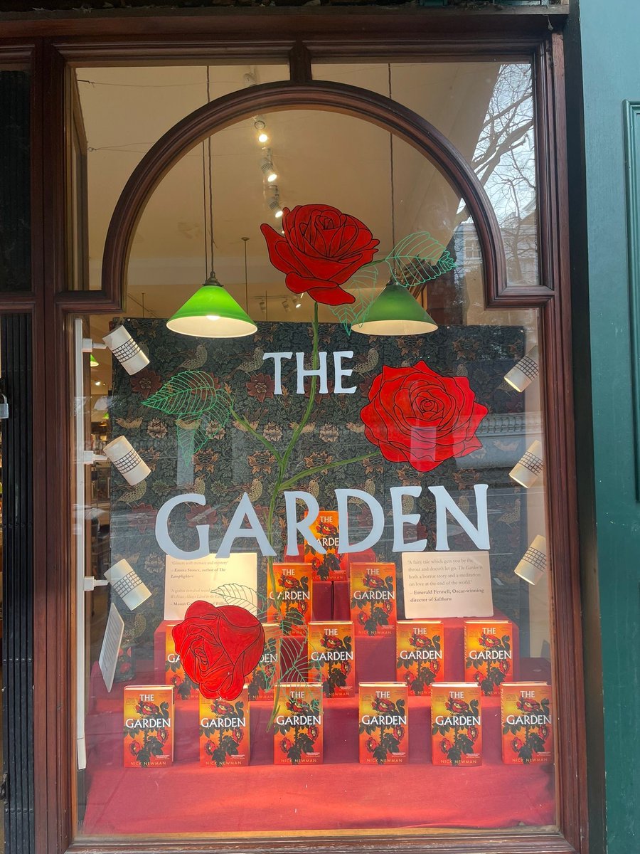 thenickbowling's tweet image. Incredible incredible window display for The Garden by @Dauntbooks. 

It’s out TODAY by the way. 

penguin.co.uk/books/460007/t…