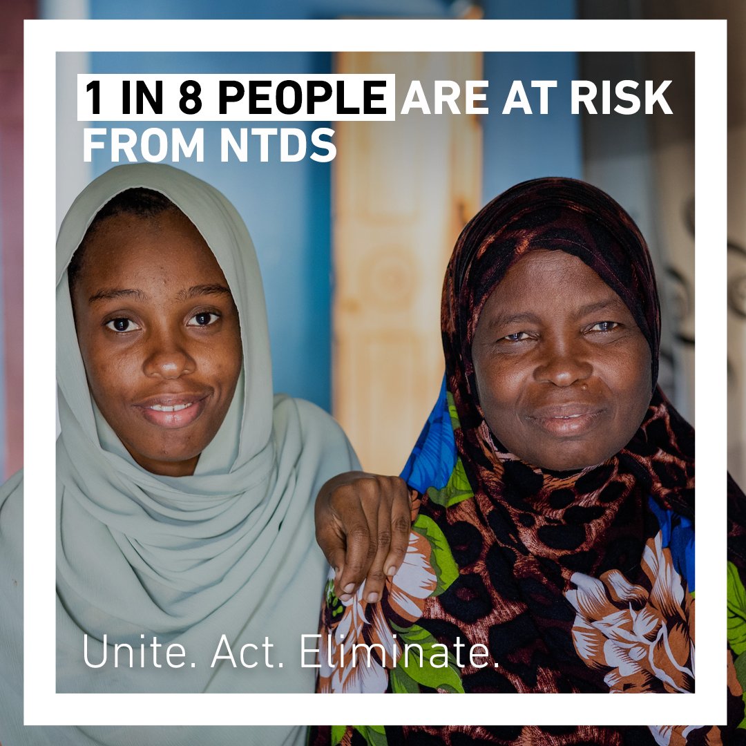 🧵Today marks World NTD Day! NTDs are a group of preventable and treatable diseases that affect about 1.5 billion people around the world. These are present worldwide, but the burden falls disproportionally on the global south #WorldNTDDay #BeatNTDs #UniteActEliminate