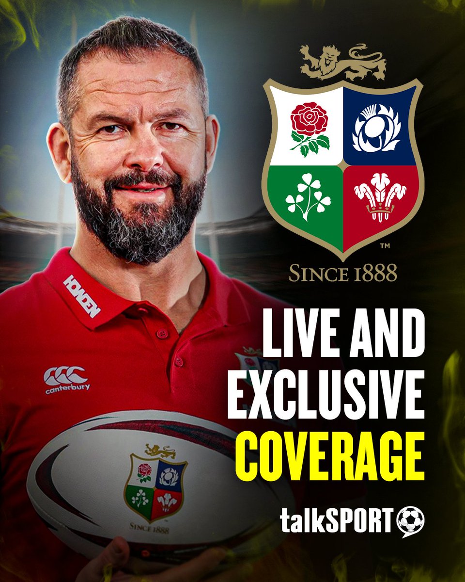 talkSPORT (@talksport) on Twitter photo 🚨🏉 Live and exclusive coverage!
🦁talkSPORT will be the audio broadcast partner for the <a href="/lionsofficial/">British & Irish Lions</a> tour to Australia this summer 🚨🏉 Live and exclusive coverage!
🦁talkSPORT will be the audio broadcast partner for the <a href="/lionsofficial/">British & Irish Lions</a> tour to Australia this summer