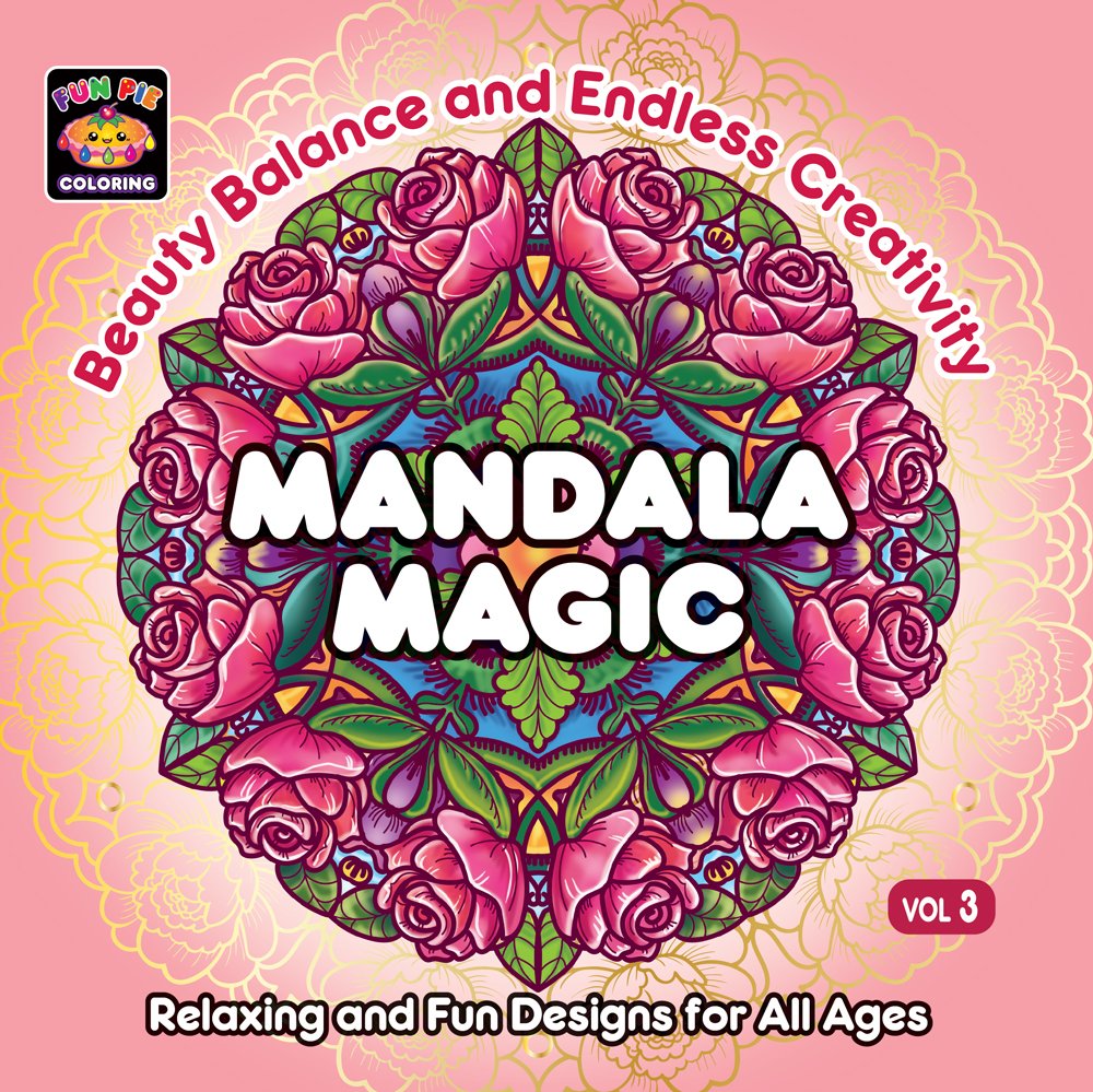 sofiartmedia's tweet image. Just finished the cover design for new coloring book, *Mandala Volume 3*!🌸
✨40 mandala designs inspired by the beauty of flowers, ready to bring creativity and relaxation to your life.
🎨Coming soon!
#MandalaColoringBook #FunPieDesigns #CreativeRelaxation #AdultColoring #Floral