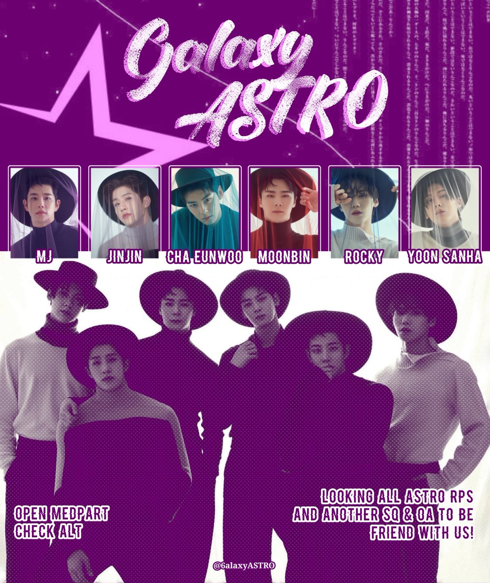 A retweet would be greatly appreciated.

Wanna be your star! 🌟
Hello we're currently looking for all ASTRO &amp; AROHA RPs to join our GDM. If you are interested in joining us, just reply to this tweet. And looking for another SQ/OA who want to be friends with us. Thank you.