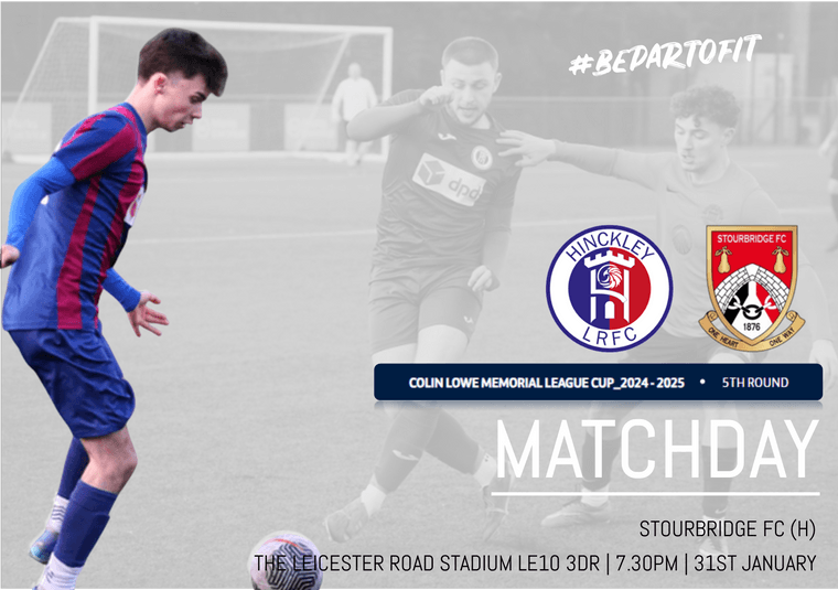HinckleyLRFC's tweet photo. Hinckley LRFC U18’s (Midweek) v Stourbridge FC U18’s -Match Preview

Friday Night League Cup Action for the Under 18's
https://t.co/hifeGtR4i2 https://t.co/6wKBfqDcex