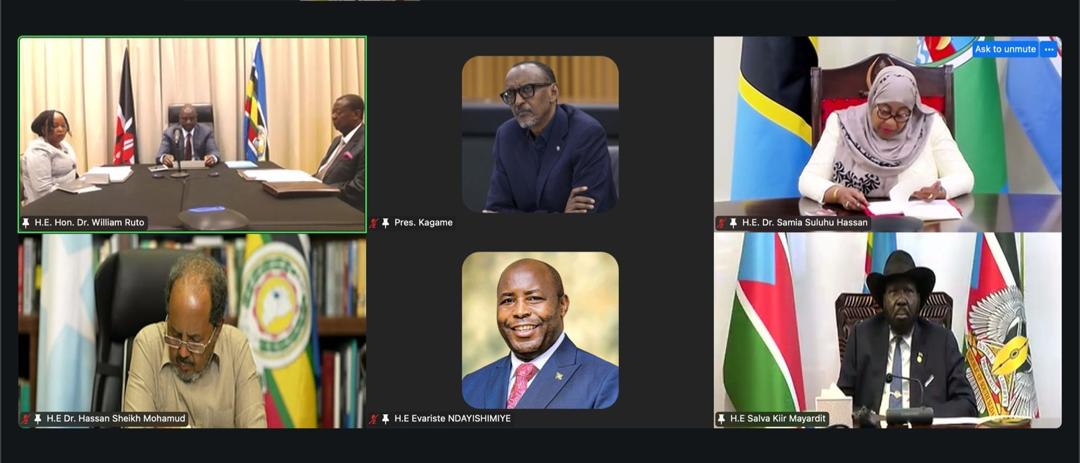 East African Community (@jumuiya) on Twitter photo 📍 Extra Ordinary Summit
🔹️The Summit decided on a joint EAC - SADC Summit to deliberate on the way forward.
🔹️The Summit urged the Government of the DRC to directly engage with all stakeholders, including the M23 & other armed groups that have grievances.
<a href="/SGNduva/">Veronica M. Nduva, CBS</a> 📍 Extra Ordinary Summit
🔹️The Summit decided on a joint EAC - SADC Summit to deliberate on the way forward.
🔹️The Summit urged the Government of the DRC to directly engage with all stakeholders, including the M23 & other armed groups that have grievances.
<a href="/SGNduva/">Veronica M. Nduva, CBS</a>