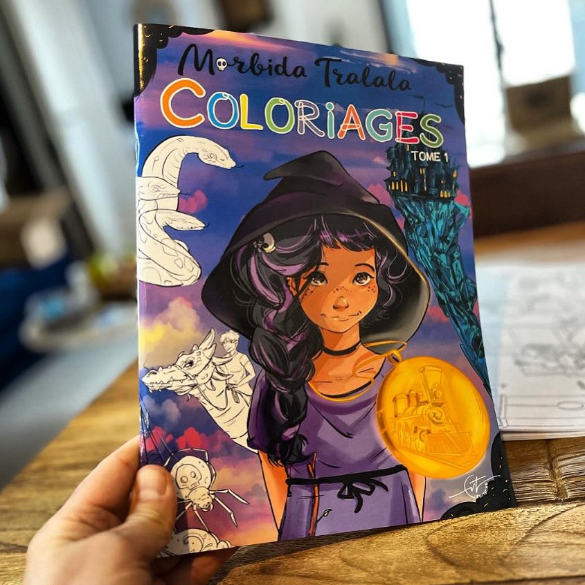 ✨ Morbida Tralala à colorier, c’est possible ! ✨

Le cahier de coloriage Morbida Tralala est disponible dès maintenant sur ericcoudert.fr ! Un super complément au livre (8 € seulement) pour prolonger l’aventure en s’amusant.