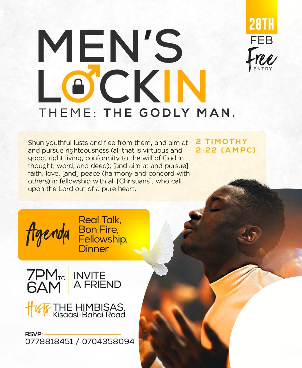 AgabaNoel's tweet photo. A safe Christ centered platform that brings men together to talk about the real issues of life regardless of status, religion, race, tribe, and age. #salvation #MentalHealthAwareness #Agoodman #JesusIsLord #RealTalk https://t.co/sodt8E1i6w