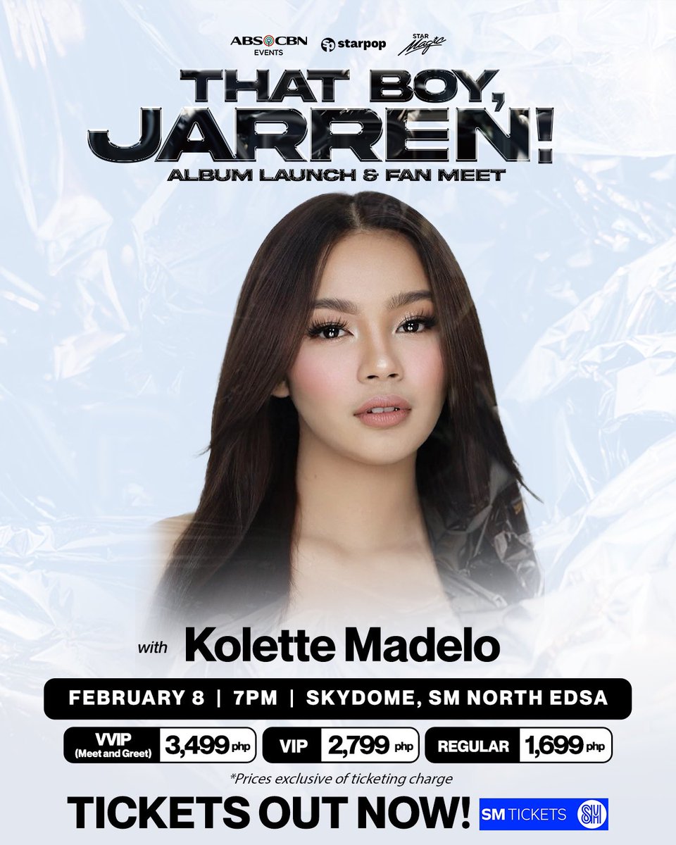 kolettemadelo's tweet photo. Come and buy tickets now! That boy jarren! https://t.co/462WrVb81h