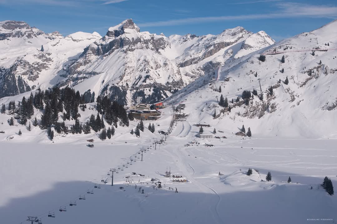 juiz_nidwalden's tweet photo. Perfekte Pistenverhältnisse im Skigebiet Titlis - Trübsee - Jochpass - Engelberg ⛷️☀️ Bequeme Anreise mit der Zentralbahn bis Engelberg, Gratis-Busfahrten zwischen Bahnhof und den 🚠 Talstationen.
#tellpass #Nidwalden #Jochpass #Engelberg #skiing #Switzerland https://t.co/WwwJPTMl9s