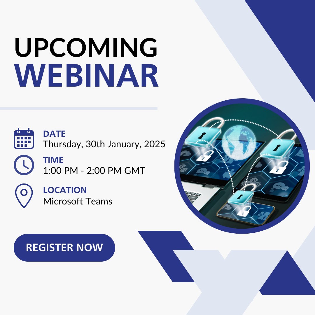 ITRM Ltd (@itrmltd) on Twitter photo Join our webinar today at 1:00 PM to explore Zero Trust #cybersecurity frameworks with experts from ITRM and <a href="/ThreatLocker/">ThreatLocker</a>.
Register before 1:00 PM to secure your spot
events.teams.microsoft.com/event/c9532547…
#ZeroTrust #cyberthreat #ITsupport #webinar Join our webinar today at 1:00 PM to explore Zero Trust #cybersecurity frameworks with experts from ITRM and <a href="/ThreatLocker/">ThreatLocker</a>.
Register before 1:00 PM to secure your spot
events.teams.microsoft.com/event/c9532547…
#ZeroTrust #cyberthreat #ITsupport #webinar