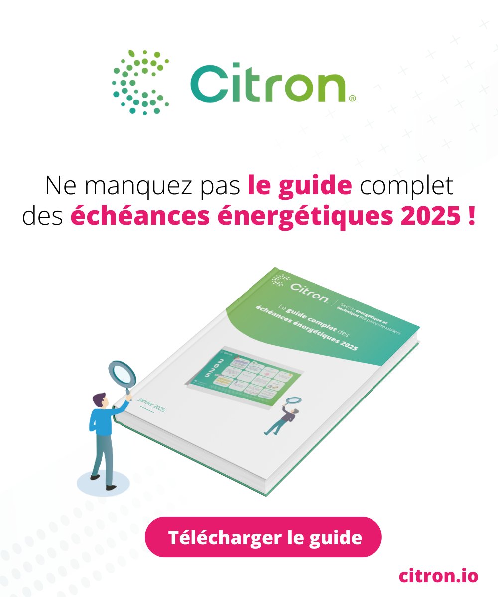 🚨🍋[GUIDE COMPLET DES ÉCHÉANCES ÉNERGÉTIQUES 2025]

Anticipez, planifiez et optimisez : Notre guide 2025 de l’efficacité énergétique est enfin là ! 
👉 Téléchargez dès maintenant le guide complet : contact.citron.io/guide-complet-…

#EfficacitéÉnergétique #DécretTertiaire