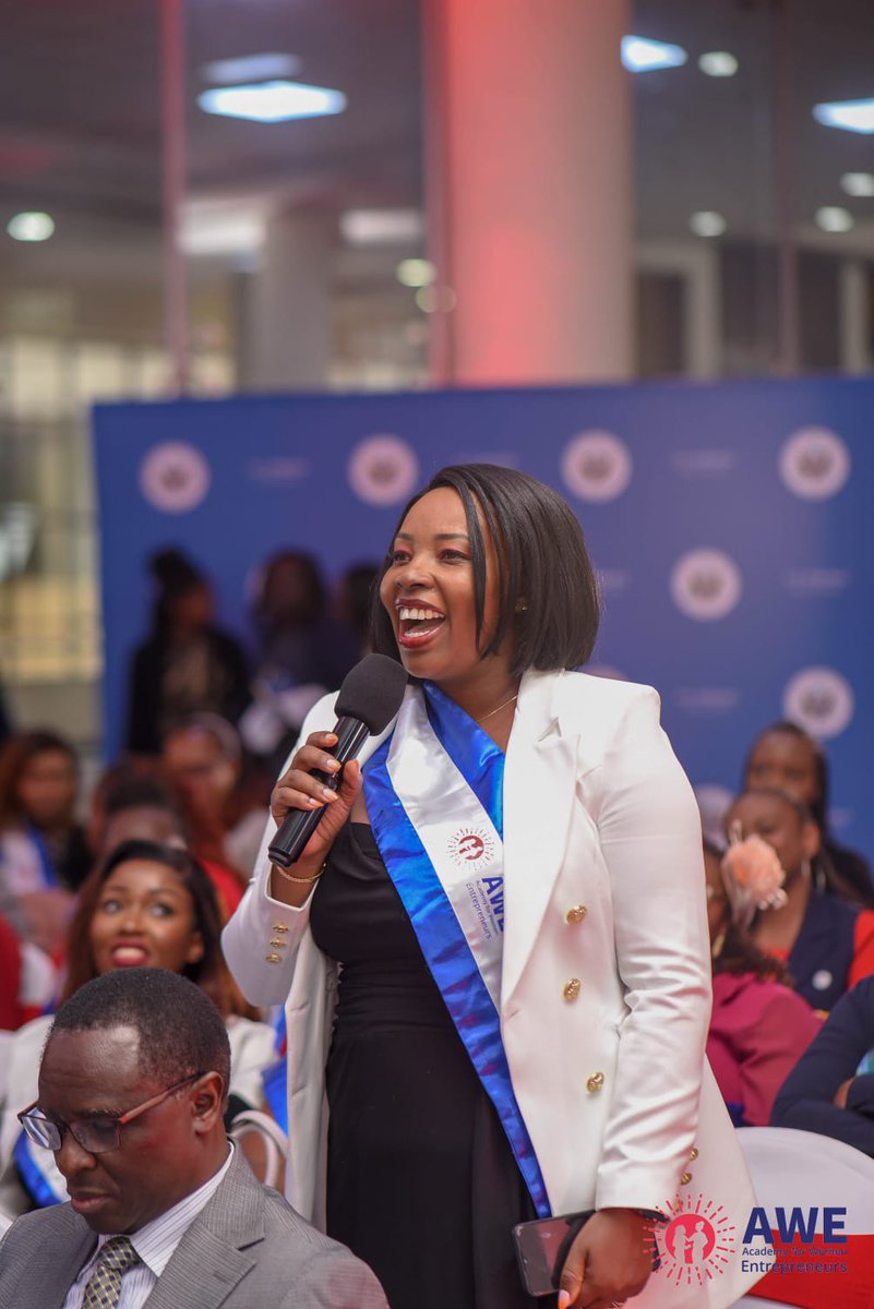 The remarkable AWE program Graduates are giving testimonies of how they have benefited from the program. AWEcohort6 has been empowered to take bold steps in their entrepreneurial journeys with confidence. 
#AWEgraduation