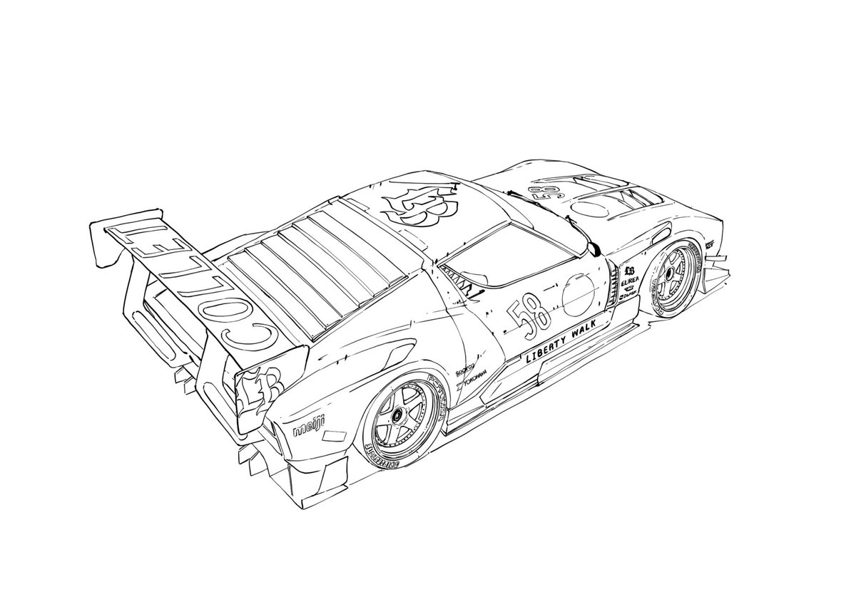 JetAutoArt's tweet photo. Rear view this time. A little bit of a challenge filling in the gaps from the reference… https://t.co/Pw09G2fZB0