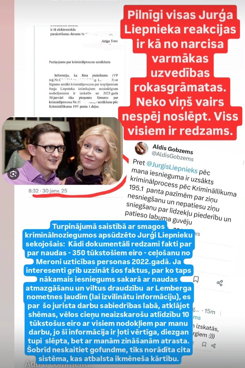 Turpinājumā. Kā 2022.gadā no Meroni uzticības personas ceļoja 350 tūkstoši eiro. "Patiks" jo īpaši Lemberga nometnes ļaudīm, kam <a href="/JurgisLiepnieks/">Jurģis Liepnieks</a> uzmeties par viltus draugu.