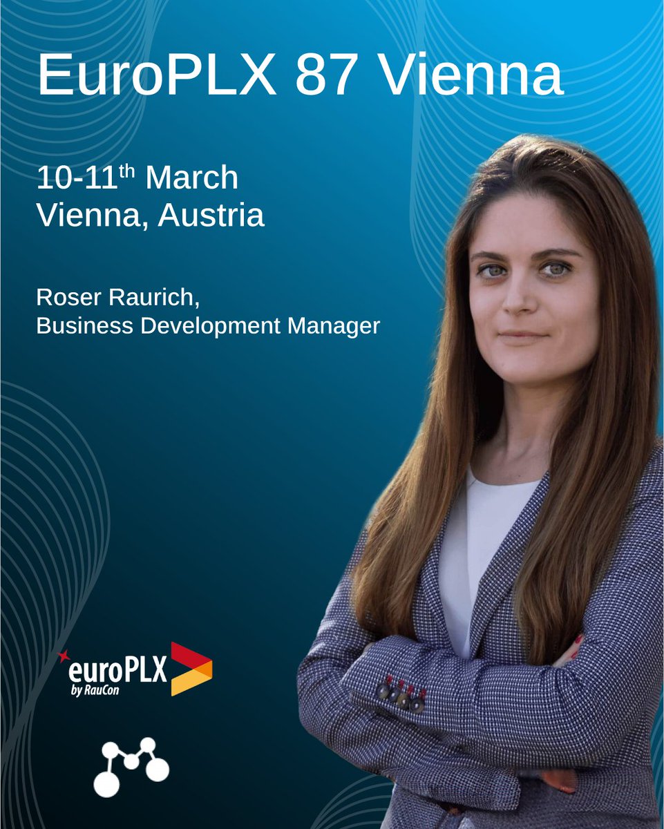 MitelosBio's tweet photo. Mitelos is attending the partnering event EuropLX 87 in Vienna organized by RauCon Business Development. 

📍 On the 10th and 11th of March, Roser Raurich, BD Manager, will be in Vienna, Austria, ready to discuss potential partnerships. https://t.co/FRDyEqXRu8