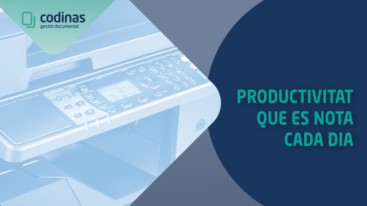codinas_cat's tweet photo. ⚡🖨️ Quan l’oficina demana molt, la #TASKAlfa de @KYOCERA_DS_ES és l’aliada perfecta. 

🔝 Alta velocitat, gran capacitat i una qualitat que es nota en cada pàgina. A #Codinas et mostrem com aquesta impressora pot canviar el ritme del teu negoci.

➡️ https://t.co/m6M5jnAPXs https://t.co/58Jo6XQxRo