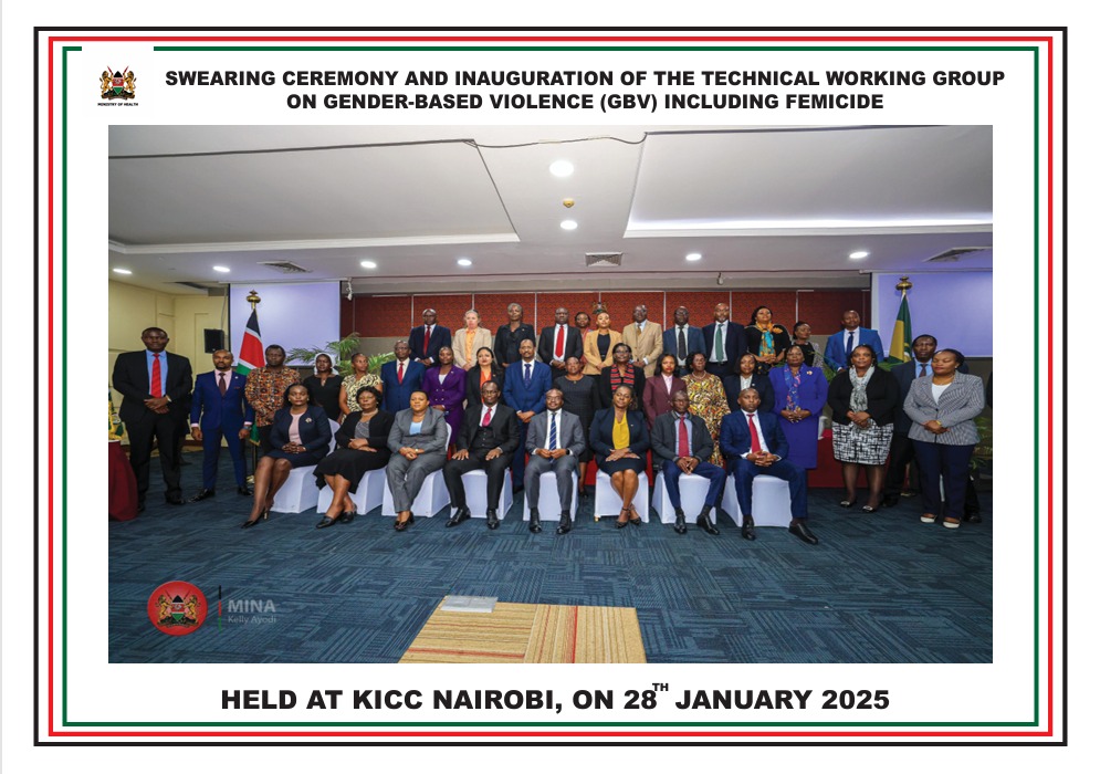 The Technical Working Committee on GBV and Femicide in Kenya, 2025.