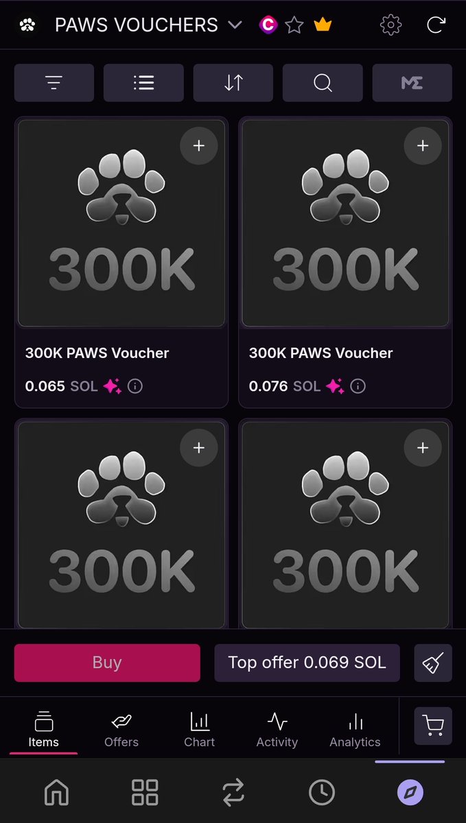 #Paws allowed a huge number of dishonest players who had several thousand accounts to sell their vouchers and reduce the price to zero ? Because what kind of idiots would sell for $2? I invested $100, but I only have 600k coins. It's too unfair.