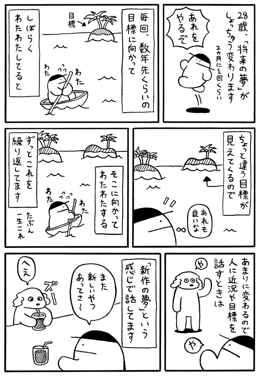 目標って何回でも変えていいらしい 