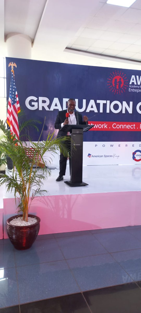 Success starts with the right guidance!  Jesse Thuo’s expertise in Operations and Finance is invaluable to our AWE Cohort6 graduates as they embark on their entrepreneurial journeys.  #AWEgraduation @awekenya <a href="/UPS/">UPS</a> <a href="/ushindi_group/">Ushindi Empowerment Group</a>