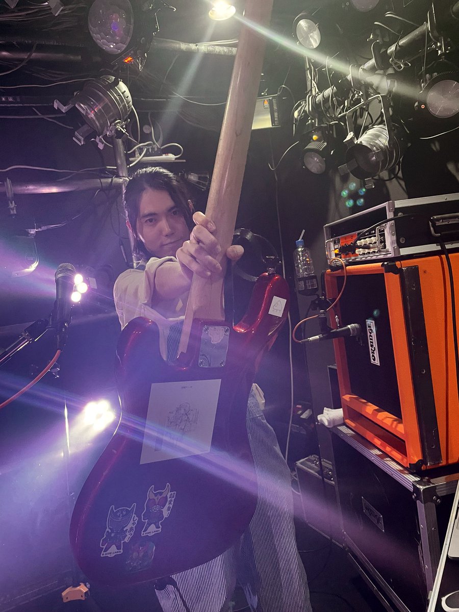 アルバム 団地テーゼ ツアー会場購入者特典 デカステッカーはこれっ