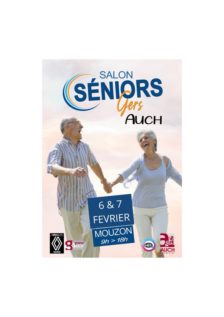 📣📣 L'ADMR présente au Salon des séniors d'Auch ! 🙂

🙂 Venez nous rencontrer sur notre stand ! 

Entrée gratuite et parking à proximité ! 👍

📆 Jeudi 06 et vendredi 07 février 2025
🕘 De 09h à 18h
🌎 Hall du Mouzon à Auch 

<a href="/ADMRun/">ADMR</a>  <a href="/villedauch/">Ville d'Auch</a>  <a href="/LaRadioHitFm/">Hit FM Radio</a> <a href="/followers/">はうはう</a>