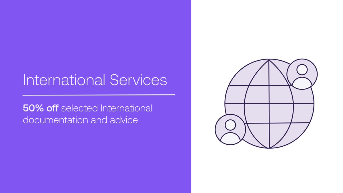 Does your business trade Internationally? Did you know that Chamber membership offers 50% off selected international documents?

Find out more and join the Chamber today bit.ly/3RDFjL1  

#ChamberBenefits #ChamberDiscounts #ChamberInternational