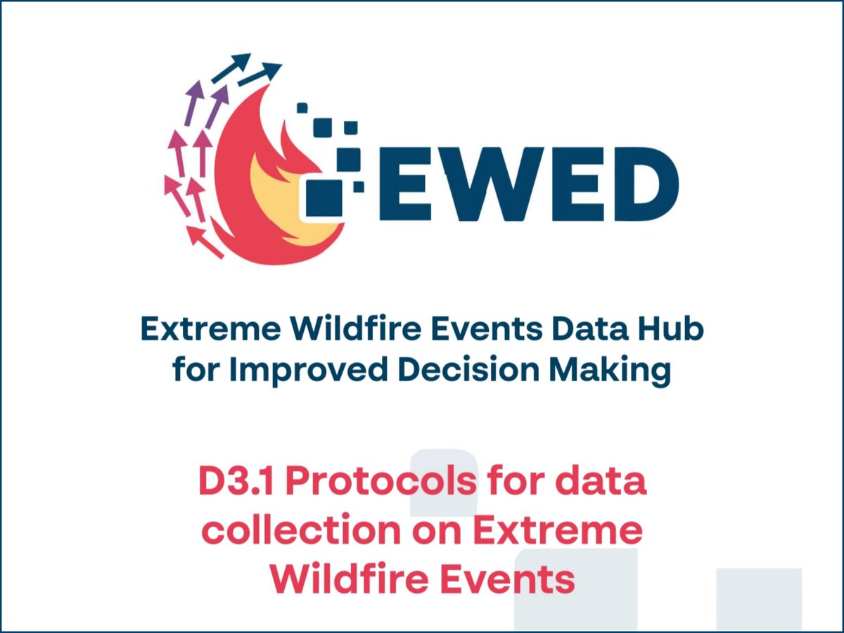 𝗗𝗮𝘁𝗮 is key to understanding Extreme Wildfire Events #EWEs, but what data are we referring to❓

👉 The vertical profile of the atmosphere. This refers to variables inside the smoke plume such as temperature 🌡, humidity 💧, and wind speed 🌬.
👉 Evolution of the burning area