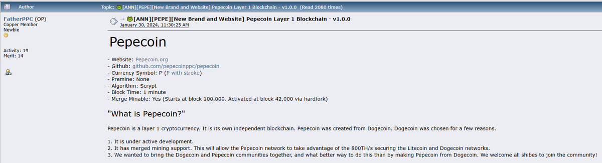 LemonsTartsX's tweet image. 🎁Happy Birthday🎉 @PepecoinNetwork💎

1 Year ago today, a community was born🫂

I have been here for 7 of those 12 months and I cant be any happier that I found $PEP 🐸

Here is to many more years!

#Pepecoin is the $BTC for the young.

$LTC $DOGE #Pep #Pepecoin #PepecoinNetwork