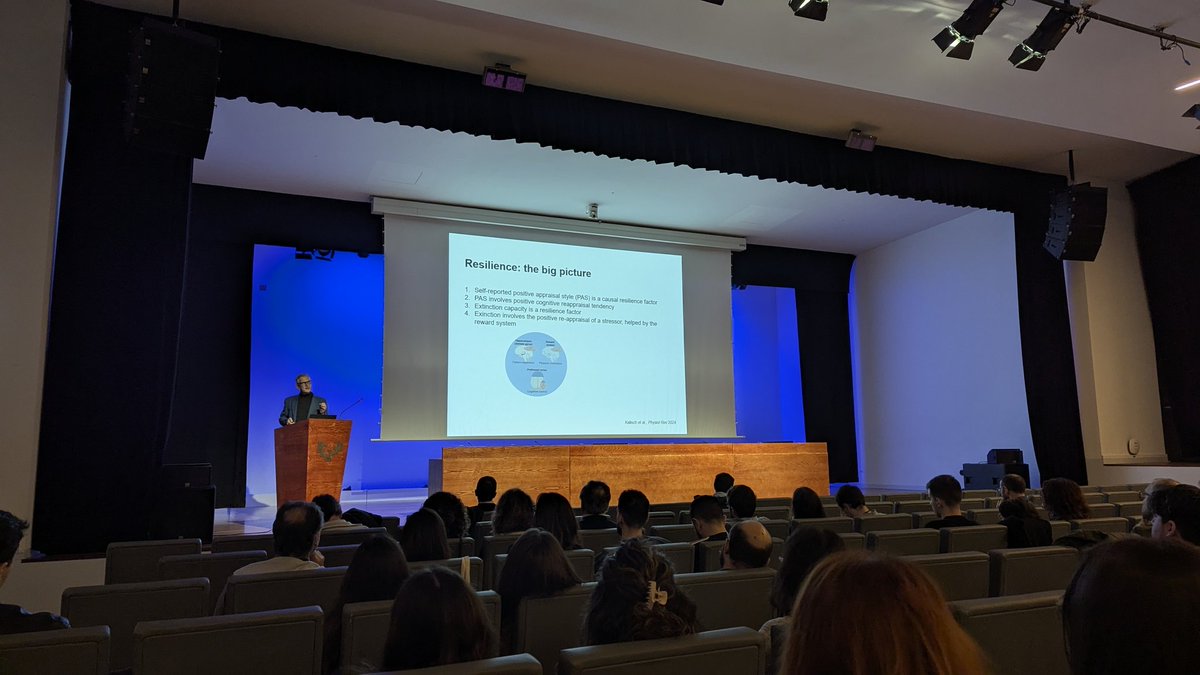 Neuropsicofarmacología molecular - UCM (@neurofarmaucm) on Twitter photo Wonderful talk of Prof. Kalish about stress resilience 🧠 💪🏻 🥋 at the I Meeting of <a href="/REISestres/">Red Española de Investigación en Estrés</a> #REISestres #REISmeeting Wonderful talk of Prof. Kalish about stress resilience 🧠 💪🏻 🥋 at the I Meeting of <a href="/REISestres/">Red Española de Investigación en Estrés</a> #REISestres #REISmeeting