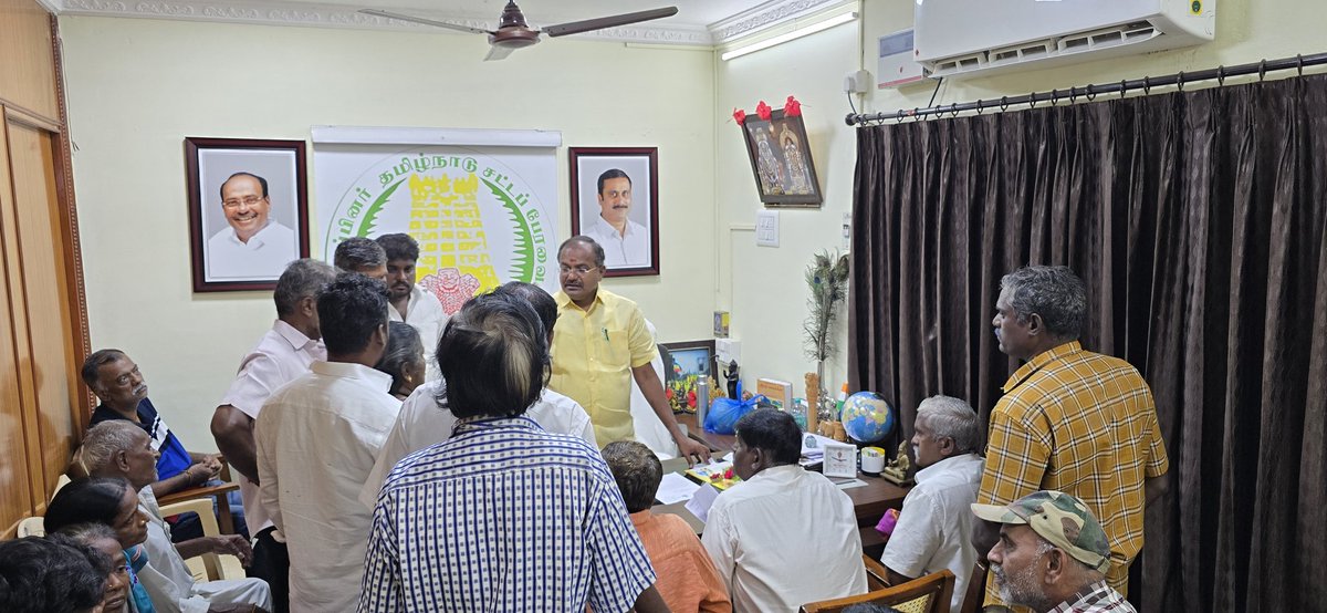 arulramadassMLA's tweet photo. இன்று (30-1-25) நமது சேலம் மேற்கு சட்டமன்ற தொகுதி அலுவலகத்தில் பொதுமக்கள் சந்திப்பு நடைபெற்று வருகிறது ...
#mla https://t.co/7NmZq08fTO