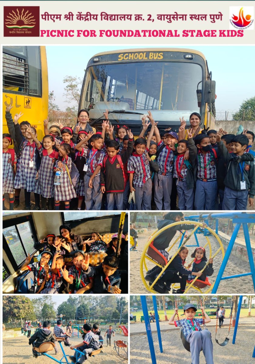 PM SHRI K V NO 2 AFS PUNE LOHEGAON (@kv2_afspune) on Twitter photo "Young explorers from the foundational stage visited Chhatrapati Shivaji Garden under the PM Shri scheme! A day filled with learning, laughter, and nature's wonders. #ExperientialLearning #PMSHRI #JoyfulLearning"
<a href="/KVS_HQ/">Kendriya Vidyalaya Sangathan</a> <a href="/KvsMumbai/">KVS RO Mumbai</a> <a href="/ZIETMUMBAI/">ZIET Mumbai</a> "Young explorers from the foundational stage visited Chhatrapati Shivaji Garden under the PM Shri scheme! A day filled with learning, laughter, and nature's wonders. #ExperientialLearning #PMSHRI #JoyfulLearning"
<a href="/KVS_HQ/">Kendriya Vidyalaya Sangathan</a> <a href="/KvsMumbai/">KVS RO Mumbai</a> <a href="/ZIETMUMBAI/">ZIET Mumbai</a>