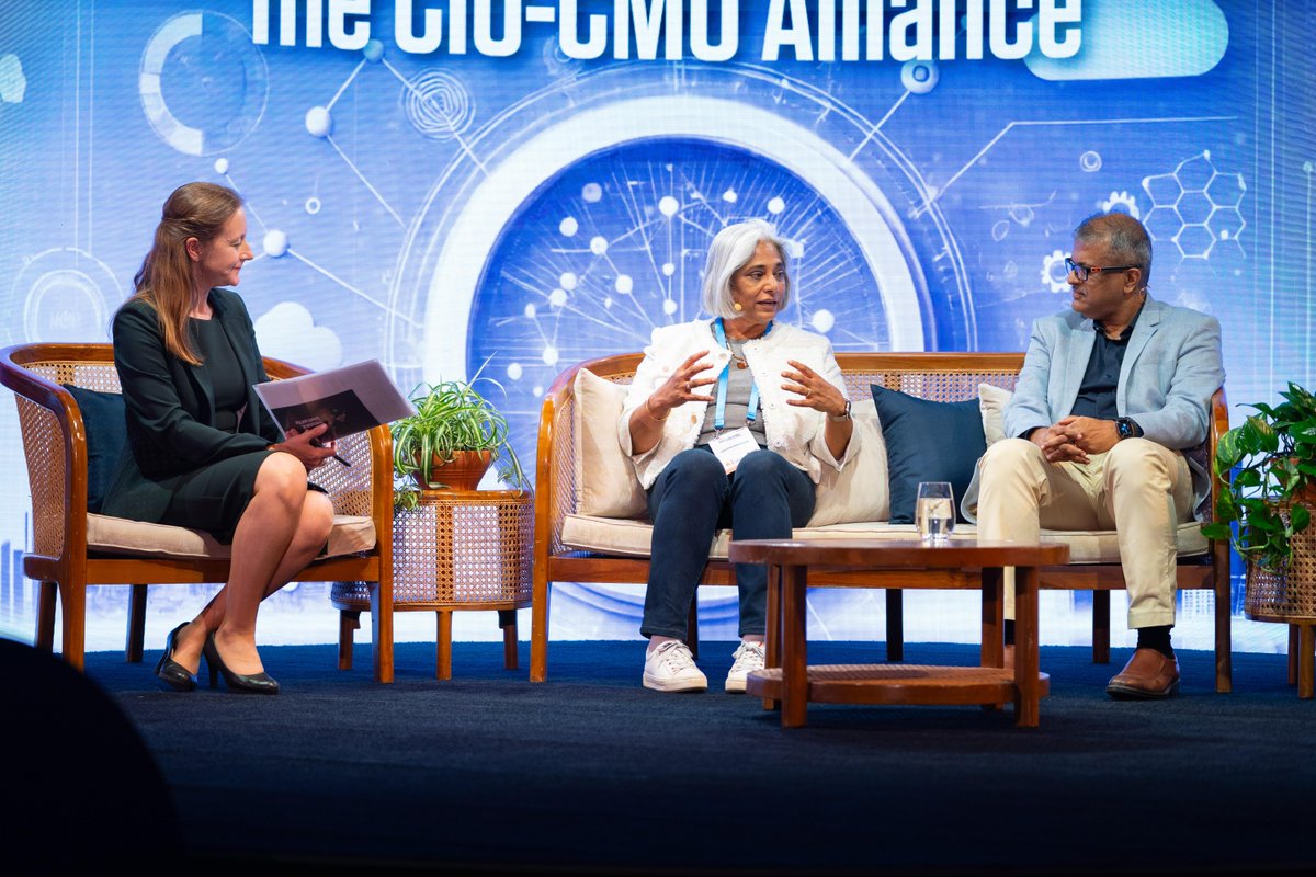 At #APACConfluence2025, Balaji Sampath &amp; Lalitha Biddulph explored how CIO-CMO alliances can reshape growth strategies using data, #AI &amp; automation. A roadmap to balance personalization, scalability &amp; long-term equity for sustainable success. infy.com/42tMCLv