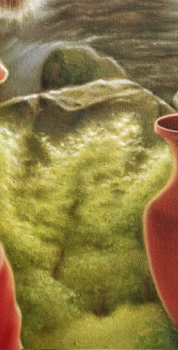 Saga (Ausschnitte), Öl auf Leinwand auf Holz, 60 x 80 cm
#saga #germanen #germanentum #germanischegöttin #nordischegöttin #odin #runenstein #anniehunecke #heimat #heimatliebe #freiheit #tradition #patriotismus #klassischemalerei #malereimarcelheinze