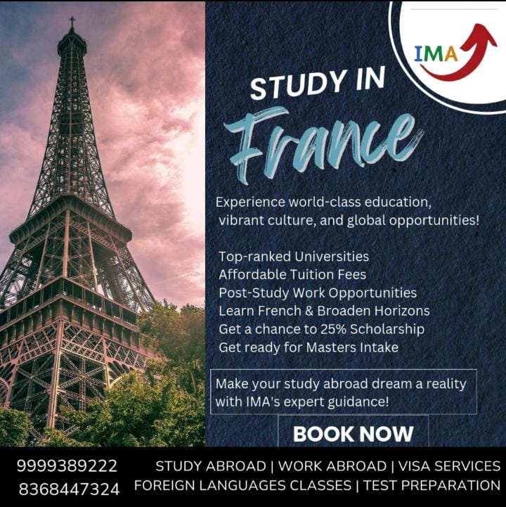 imacademyy's tweet photo. Study in France – Your Gateway to a Bright Future! 
📞 Contact us: +91 8368447324 | +91 9999389222
🌐 Visit: https://t.co/SwO88pSunS
#StudyInFrance #FranceEducation #InternationalStudents #StudyAbroad #HigherEducation #StudyInEurope #IMAcademy #GlobalOpportunities #Scholarships https://t.co/UMrtir2mis