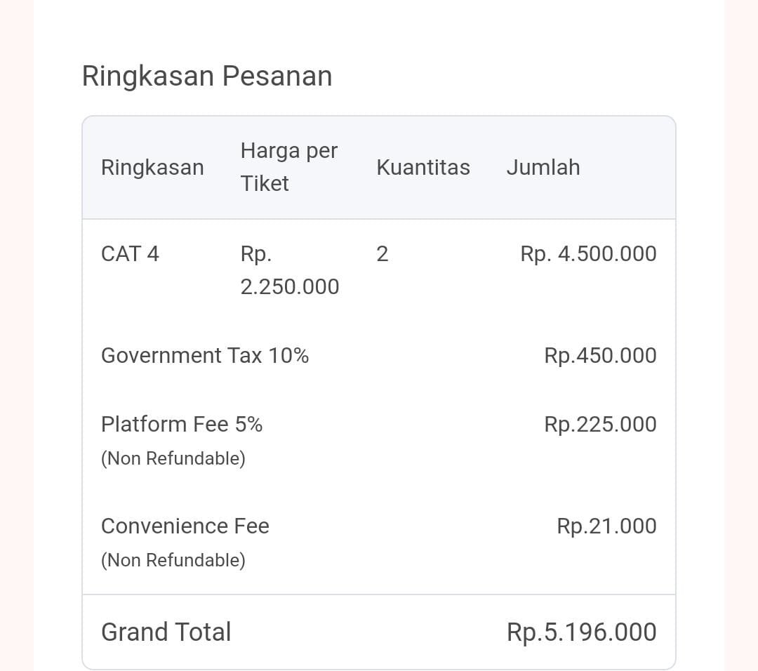 mokun1210's tweet image. Want to Sell/WTS/Jual Maroon 5 - Tour Asia in Jakarta ticket:

2 tiket CAT 4/Category 4

Normal Price 2.6jt  ✅
COD at Venue  ✅
sudah di tukar ke wristband ✅

Direct Message 📩 

#wts #Maroon5LiveinJakarta #Maroon5 #wanttosell #zonauang #wtb