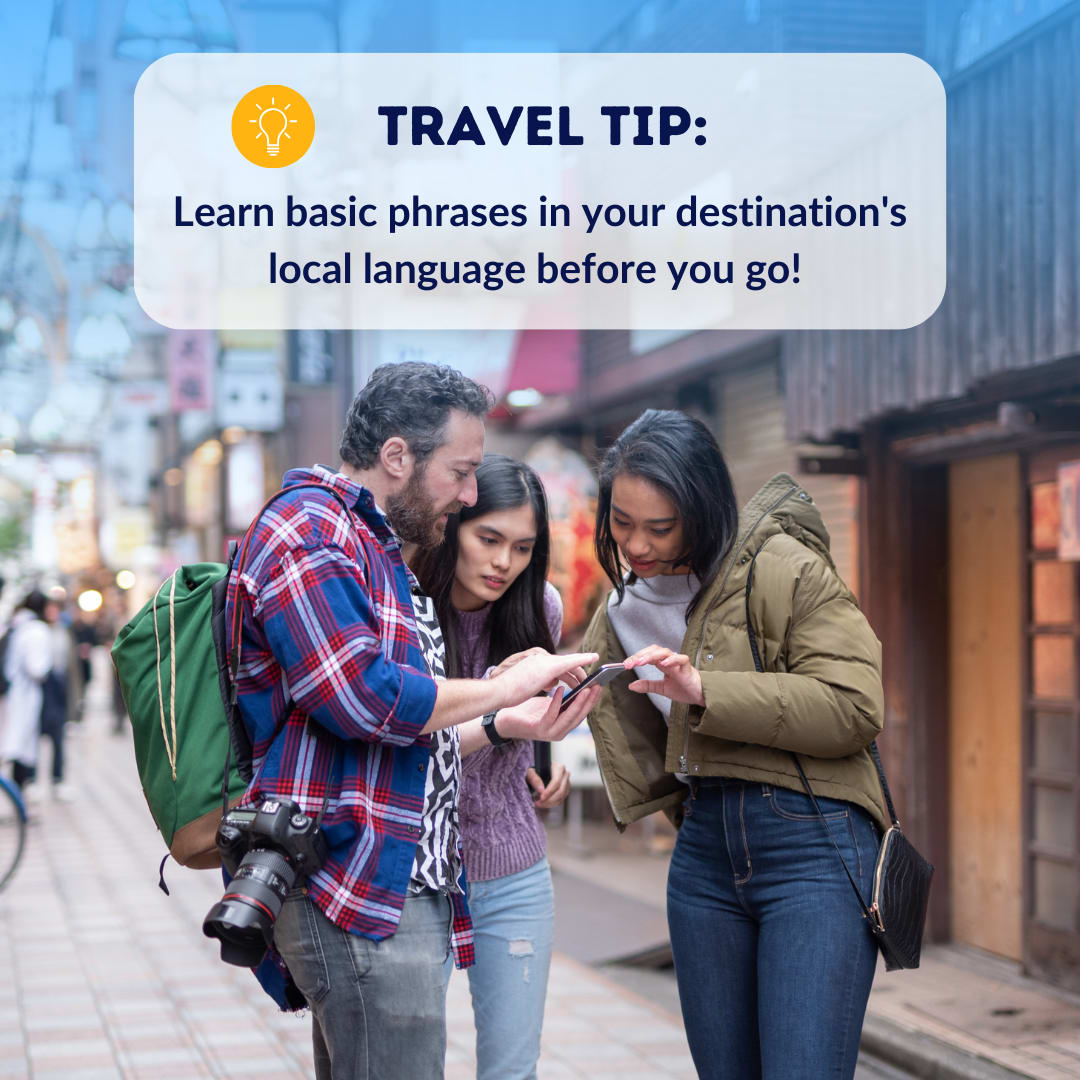 Travel tip: Master a few key phrases in the local language before you arrive! 💬 Locals appreciate the effort, and it can lead to warmer interactions, helpful advice, and even special recommendations. 😊 #TravelTips (843) 739-5149