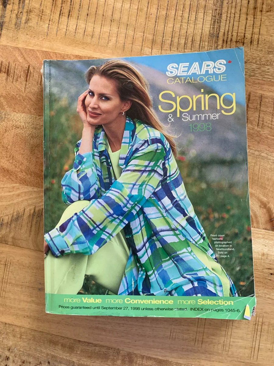 I use my Sears Spring and Summer catalogue to practice circling items so I am ready for the Wish Book is sent out.